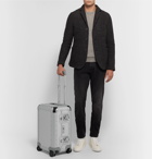 Fabbrica Pelletterie Milano - Bank S Spinner 53cm Aluminium Carry-On Suitcase - Silver