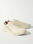 Orlebar Brown - Larson Striped Mesh and Canvas Sneakers - White