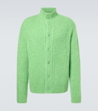 God's True Cashmere Ribbed-knit cashmere bouclé cardigan