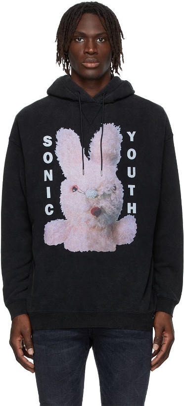 Photo: R13 Sonic Youth Bunny Oversized Hoodie