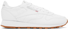 Reebok Classics White Classic Leather Sneakers