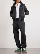 TOM FORD - Straight-Leg Cotton-Twill Drawstring Trousers - Black