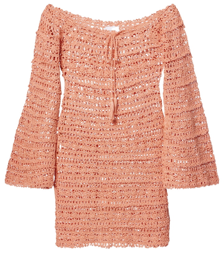 Photo: Anna Kosturova Bella crochet cotton minidress