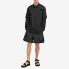 DAIWA Men's Gore-Tex Windstopper Hiker Mountain Shorts in Black