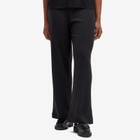 DONNI. Women's Sweater Rib Simple Pants in Jet