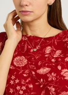 Tory Burch Kira Floral Pavé 18kt Gold-plated Stud Earrings - One Size