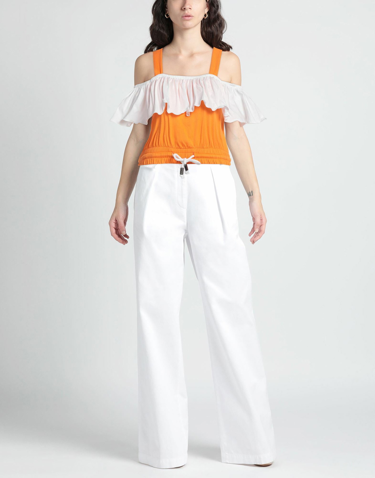Jijil Womens Top in Orange