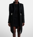 Wardrobe.NYC Crêpe minidress