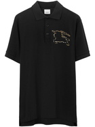 BURBERRY - Logo Cotton Polo Shirt