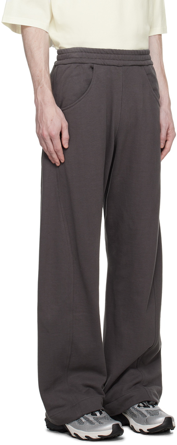 Omar Afridi Gray Twisted Sweatpants Omar Afridi Omar Afridi Gray Twisted Sweatpants Omar Afridi