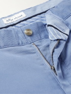 Peter Millar - Bedford Slim-Fit Cotton-Blend Shorts - Blue