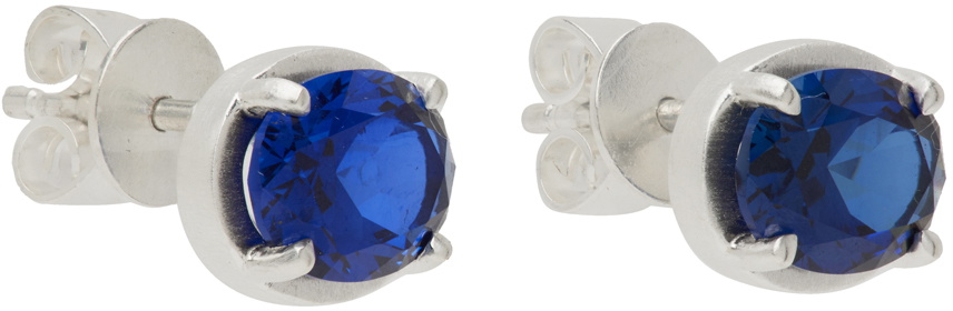 Dear Letterman Silver Amer Earrings