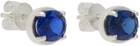 Dear Letterman Silver Amer Earrings