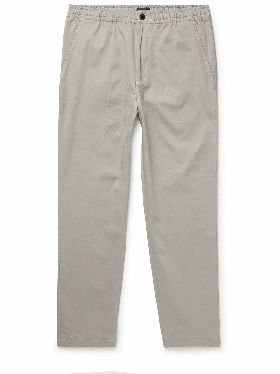 Club Monaco - Slim-Fit Stretch-Cotton Twill Chinos - Gray Club Monaco