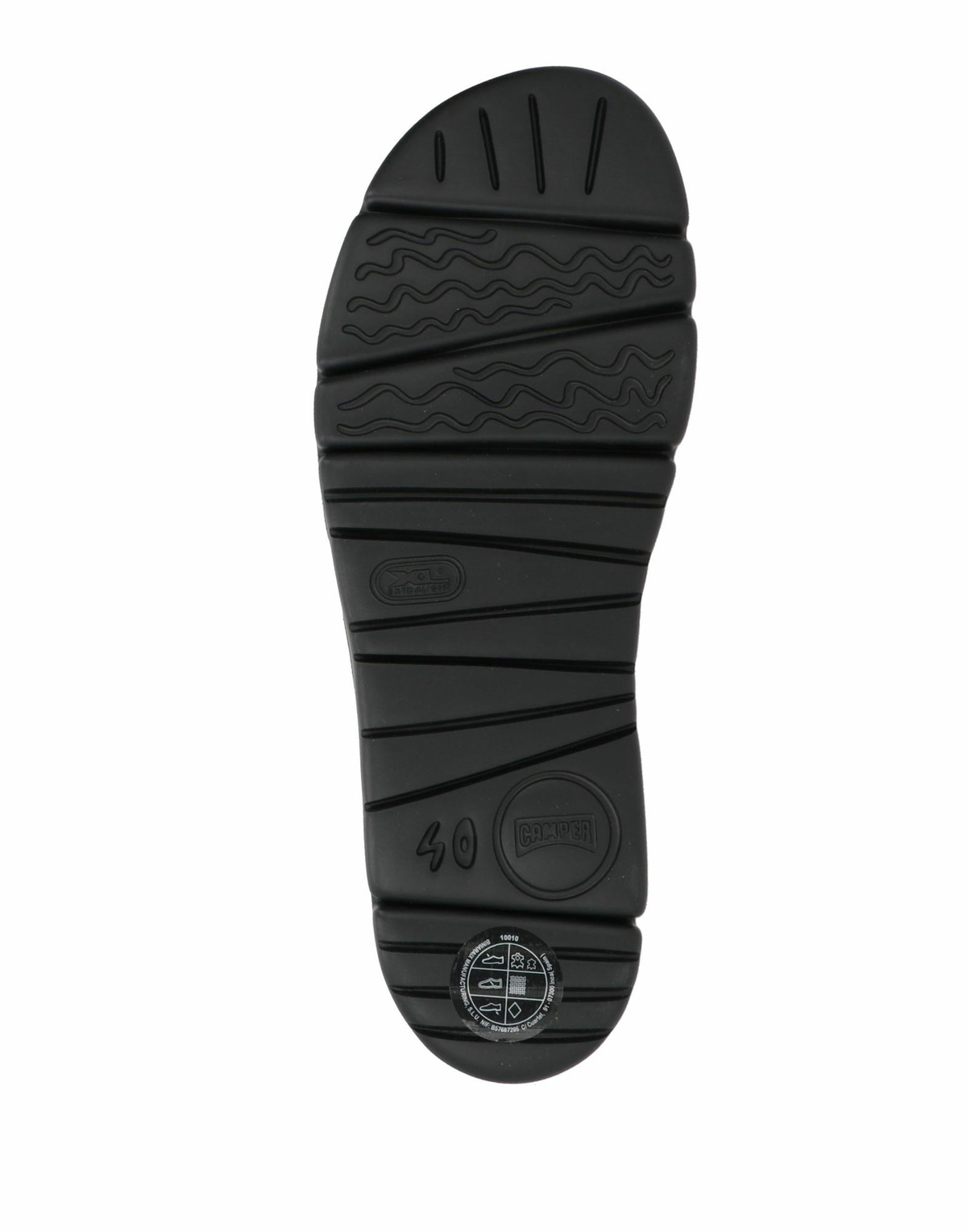Camper Womens Sandals in Black