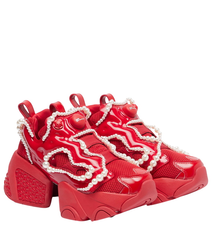 Photo: Noir Kei Ninomiya x Reebok embellished platform sneakers
