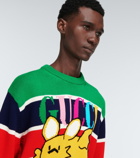 Gucci - Gucci Kawaii striped intarsia sweater