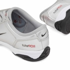 Nike T90 SP Sneaker in Silver/Black/Red