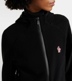 Moncler Grenoble Logo fleece hoodie