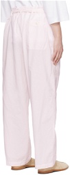 LEMAIRE Pink Judo Trousers