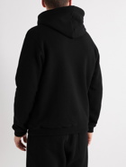 SSAM - Charles Cashmere and Cotton-Blend Hoodie - Black