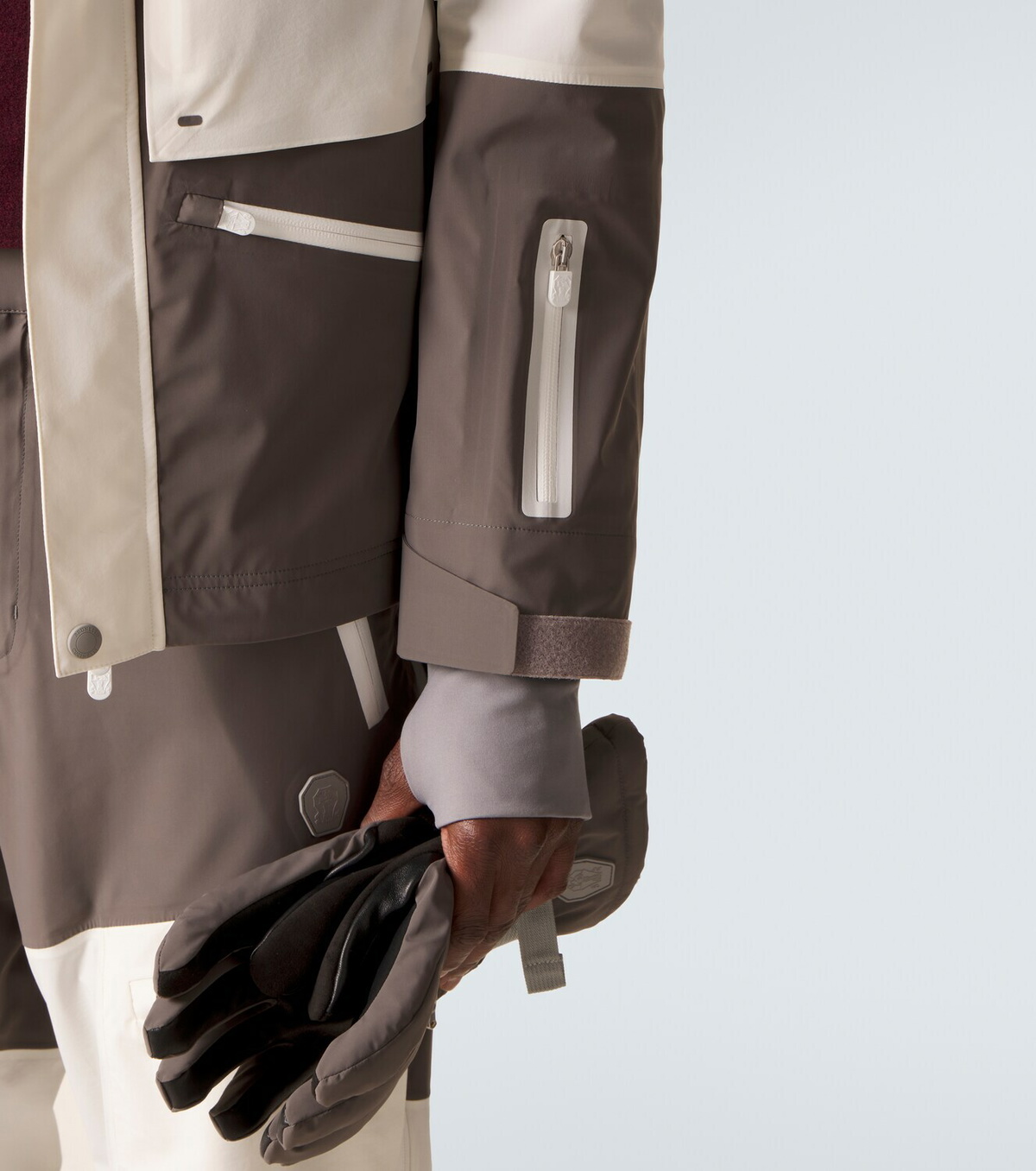 Brunello Cucinelli Hooded ski jacket