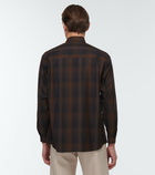 Auralee - Checked wool shirt