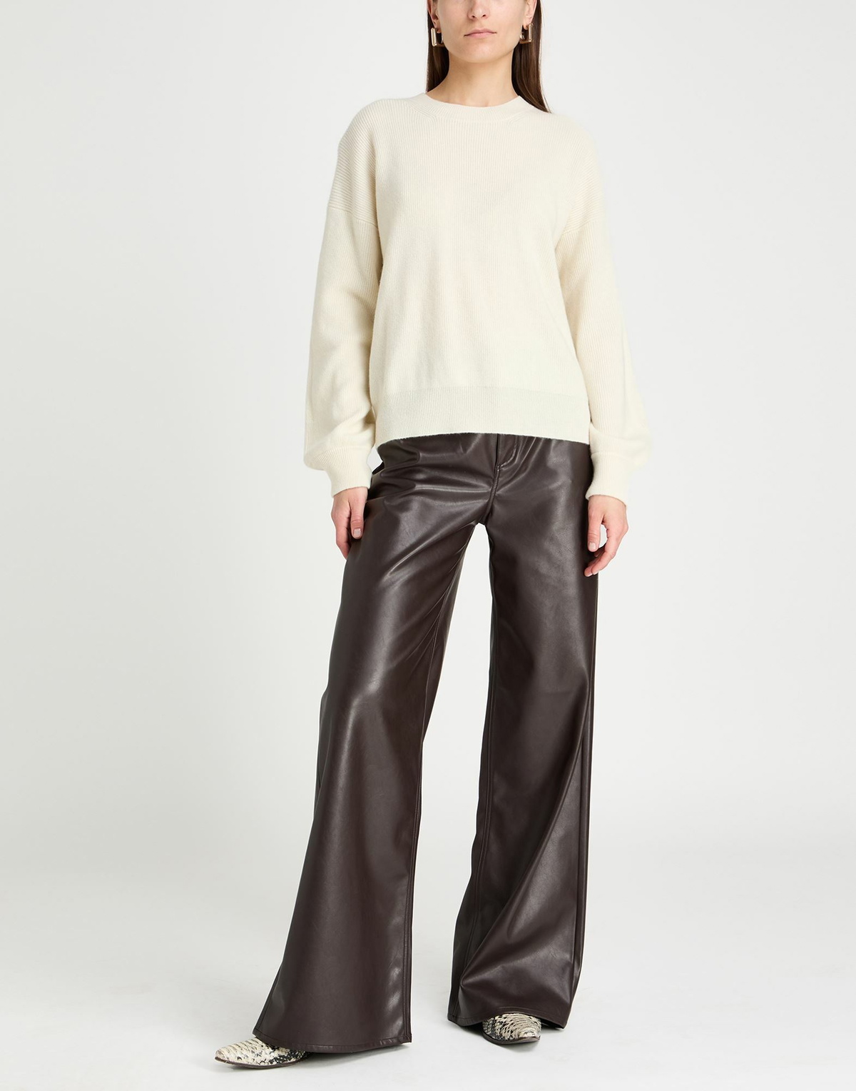 Annagreta Womens Sweater Cream