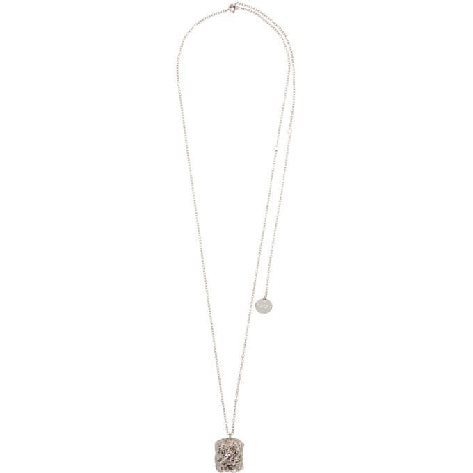 Photo: Marni Silver Pendant Charm Necklace