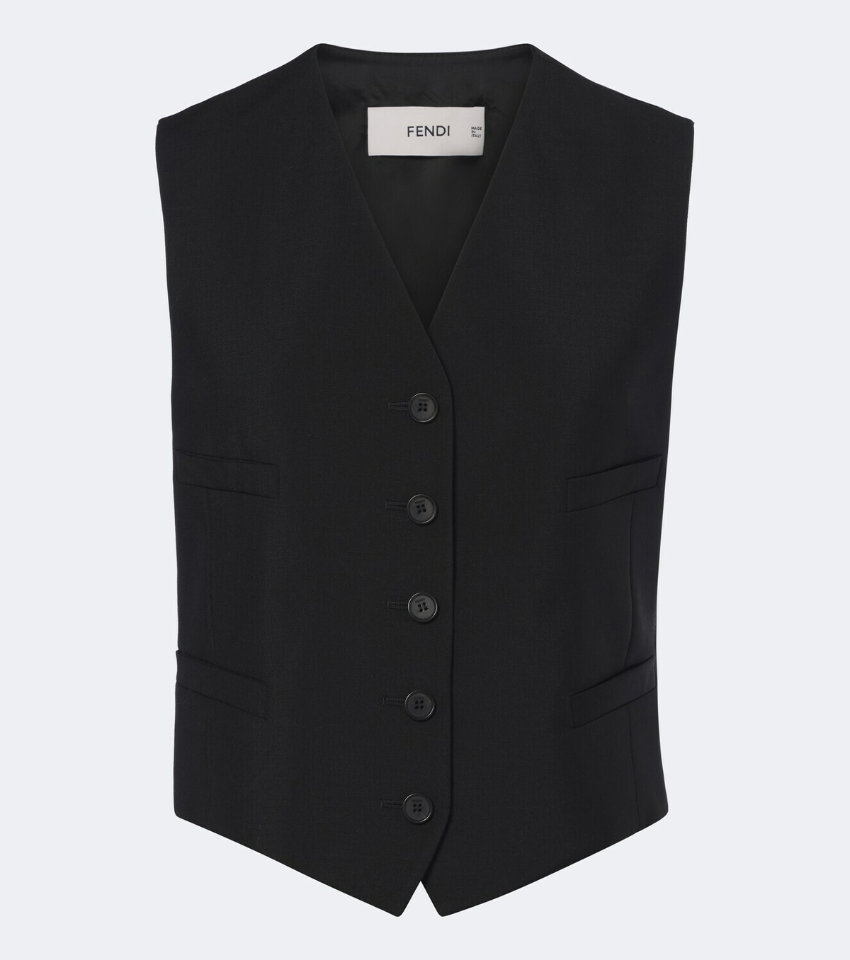 Fendi Mohair and wool vest