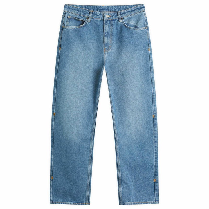 Photo: Daily Paper Men's Asolo Amba Jeans in Light Blue
