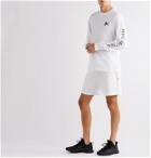 DISTRICT VISION - Reigning Champ Retreat Loopback Cotton-Jersey Shorts - White