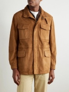 Loro Piana - Suede Field Jacket - Brown