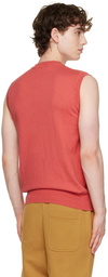 Vivienne Westwood Red Cotton Vest