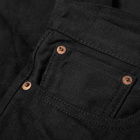 RRL Men's Slim Fit Jean in New Black On Black