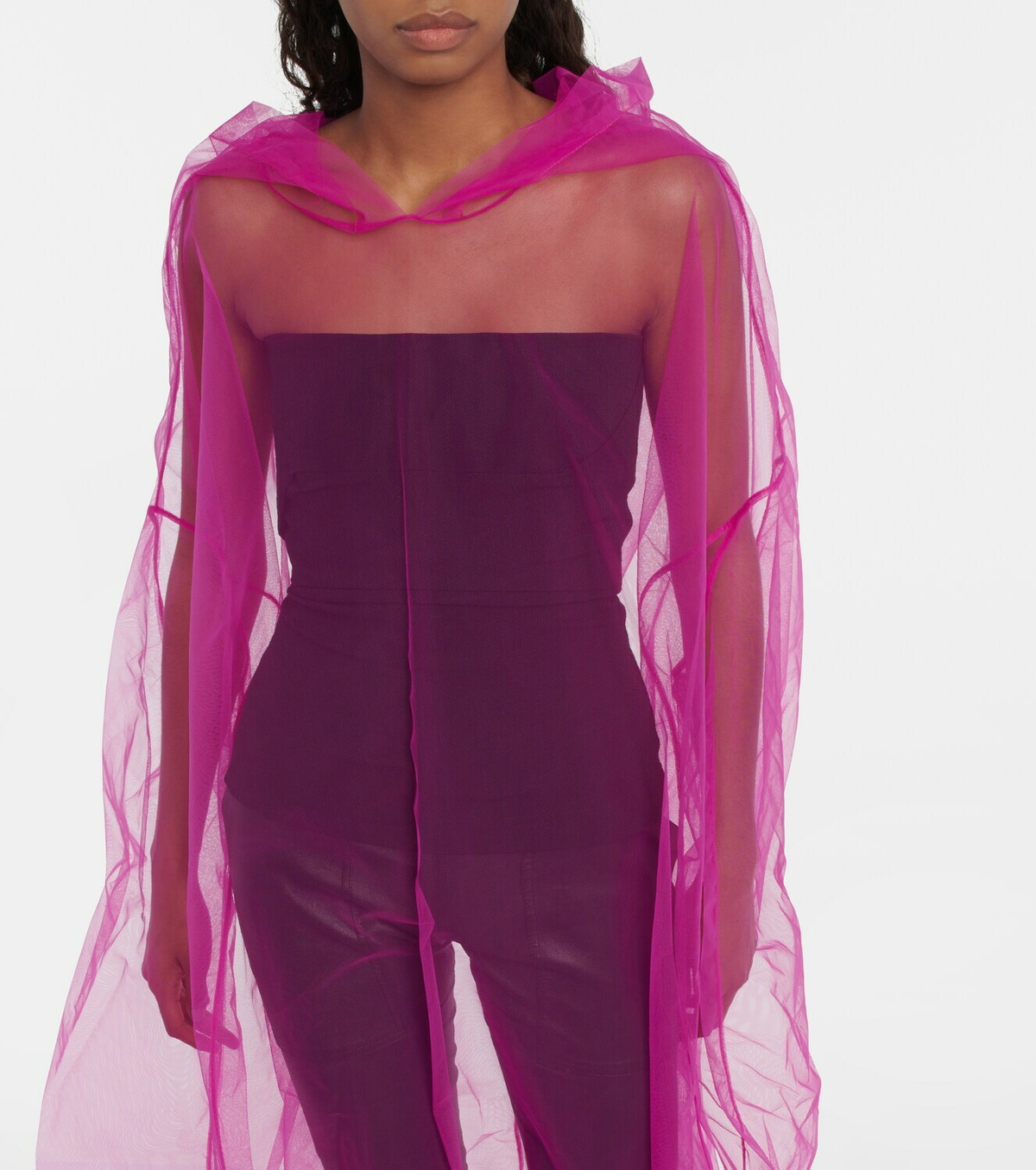 Rick Owens - Tulle maxi dress Rick Owens