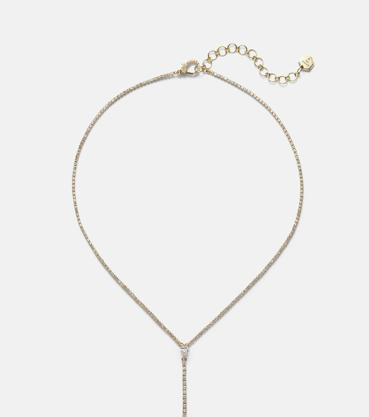 Shay Jewelry 18kt gold necklace with diamonds