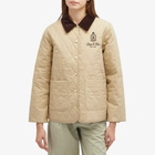 Sporty & Rich Women's Vendome Quilted Jacket in Beige