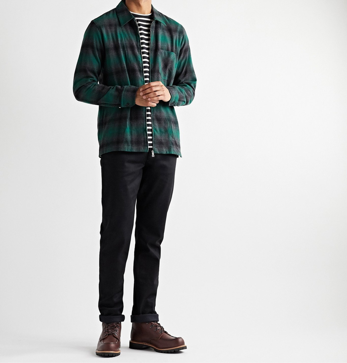 Red Wing Shoes - 2927 Sawmill Leather Boots - Brown