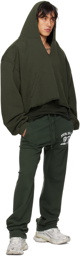 GREG ROSS SSENSE Exclusive Green Sweatpants