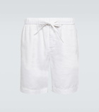 Frescobol Carioca Felipe linen-blend shorts