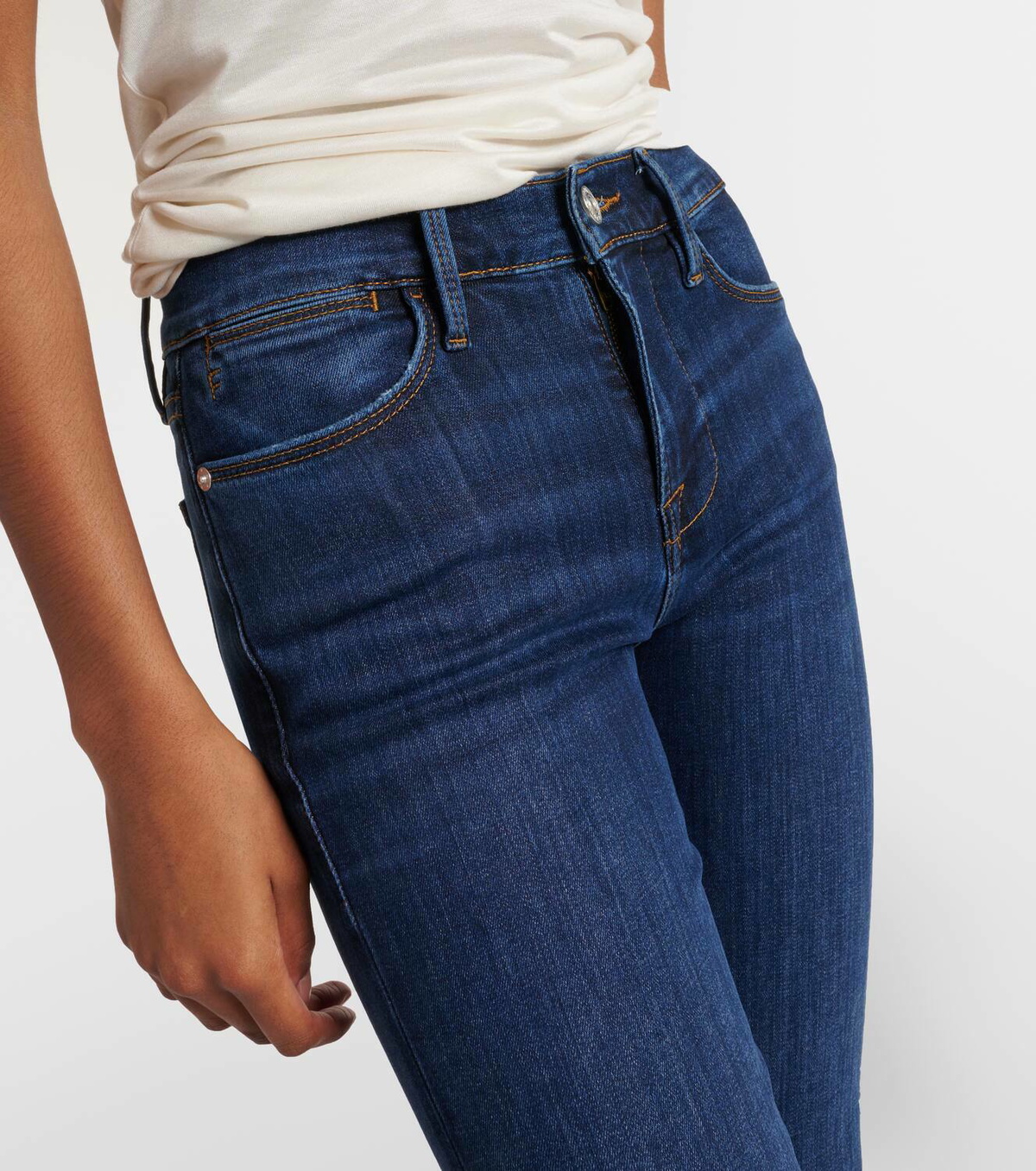 Frame Le High Flare high-rise jeans