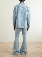 Valentino Garavani - Camp-Collar Denim Jacket - Blue