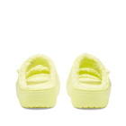 Crocs Women's Classic Cozzzy Sandal in Sulphur
