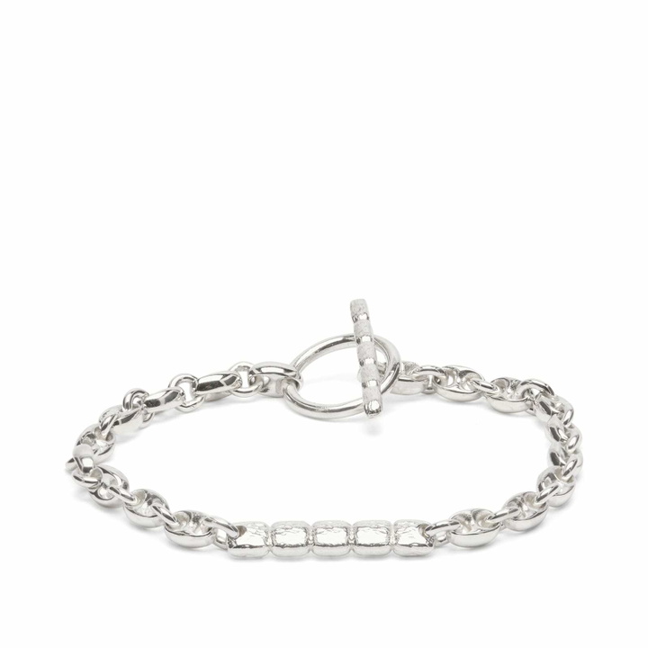 Photo: Maple Men's Steely Bracelet in Silver