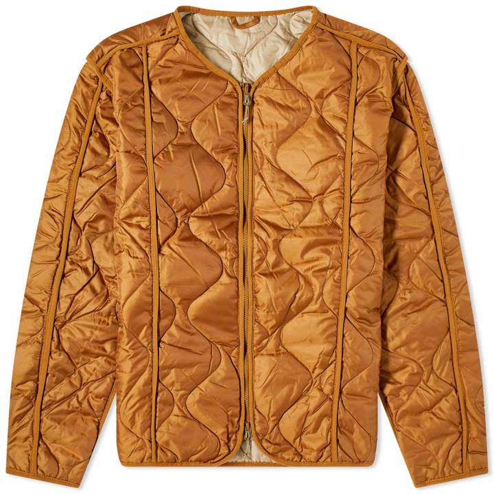 Photo: Foret Men's Humid Reversible Liner Jacket in Brown