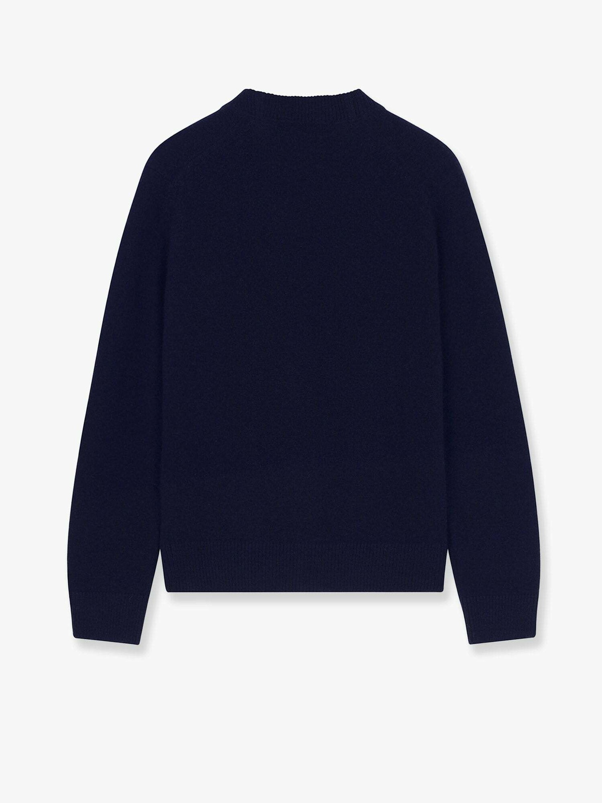 Maison Kitsune Blue Cardigan Womens Knitwear Maison Kitsune