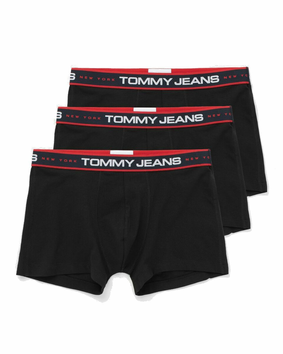 Photo: Tommy Jeans New York Pack Trunk 3 Pack Black - Mens - Boxers & Briefs