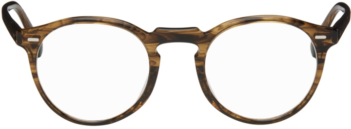 Photo: Oliver Peoples Tortoiseshell Gregory Peck Glasses