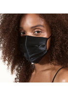 Slip Slip Silk Face Covering - Black
